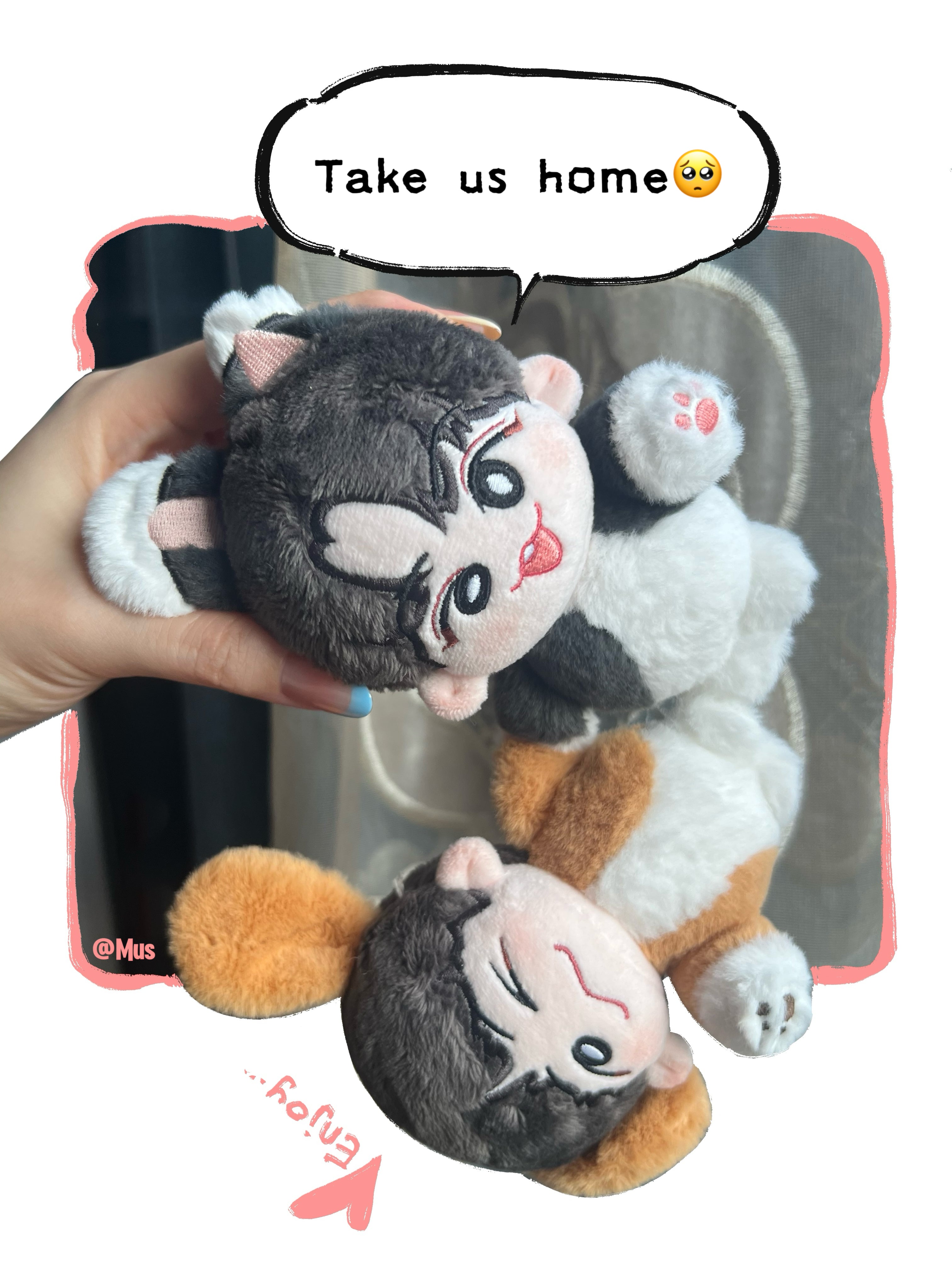 display only][SKZ][2min]Kim Beagle / Lee Bunnycat dolls – ChipsGoods