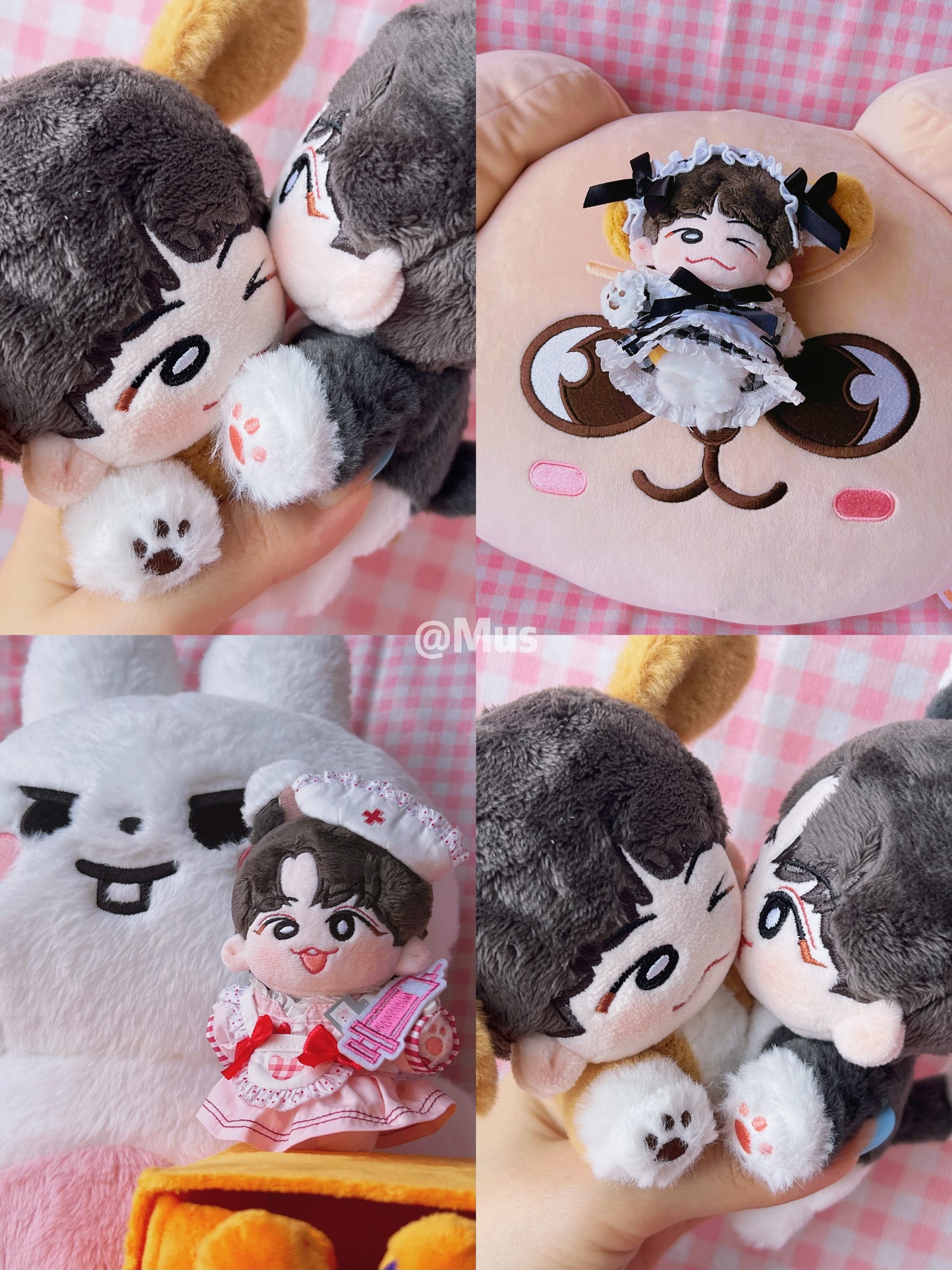 [Pre-order][SKZ][2min]Kim Beagle / Lee Bunnycat dolls